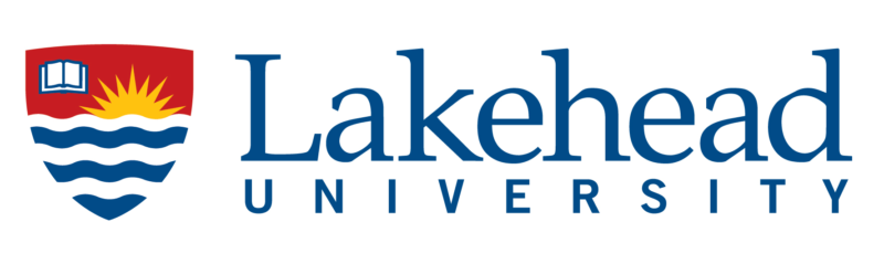 Lakehead University Logo - teaching business courses.