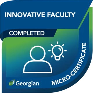 Innovative Faculty Micro-Certificate Innovative Faculty Micro-Certificate badge